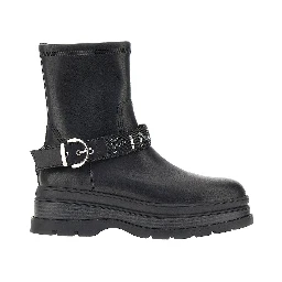 'Eva' leather boots