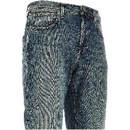 Denim tapered fit jeans