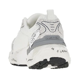 Suede leather and mesh 'Faster' sneakers