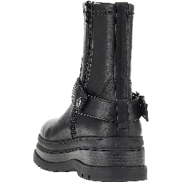 'Eva' leather boots