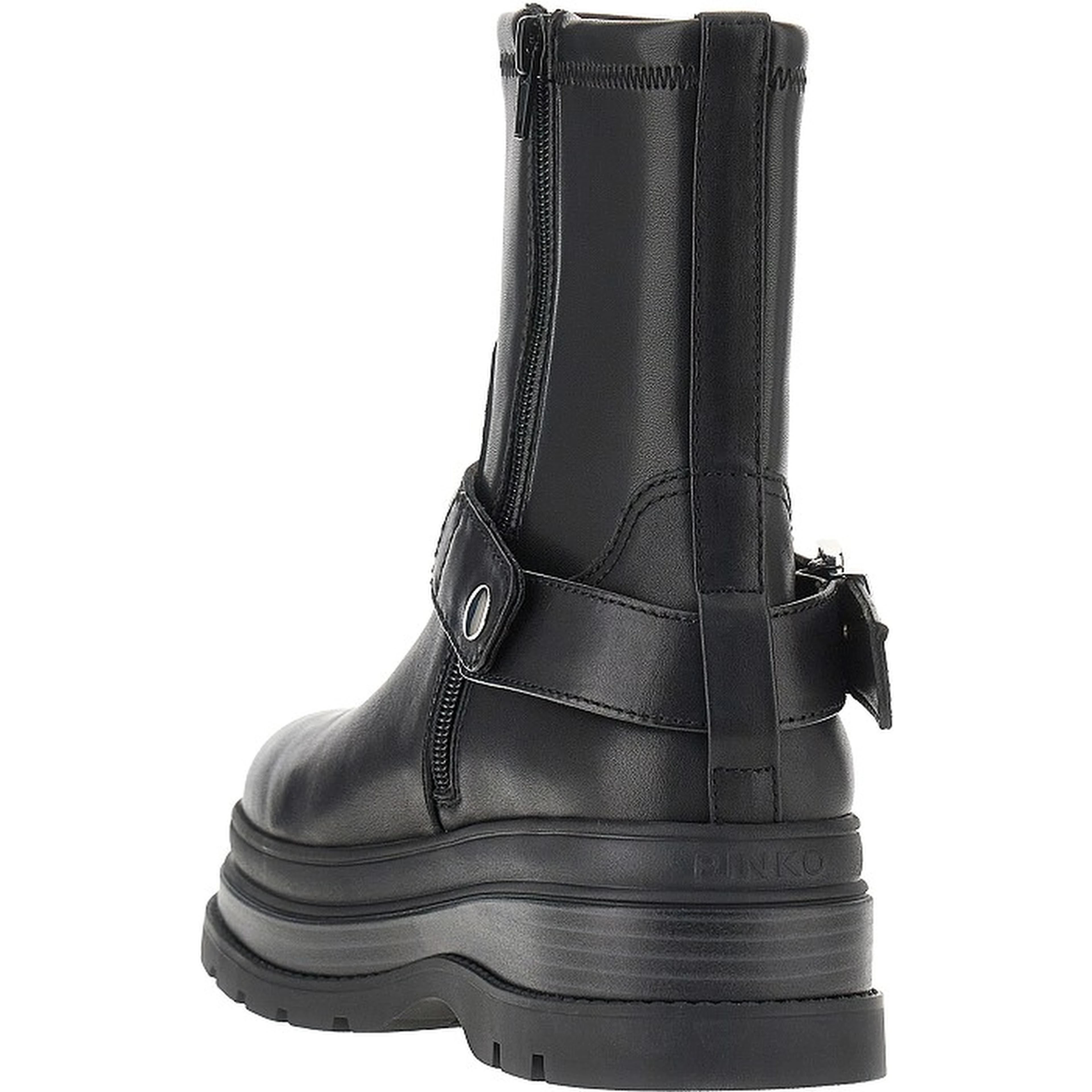 'Eva' leather boots