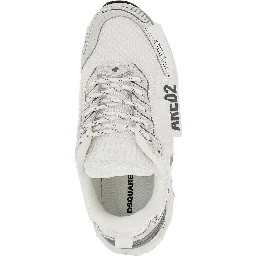 Suede leather and mesh 'Faster' sneakers
