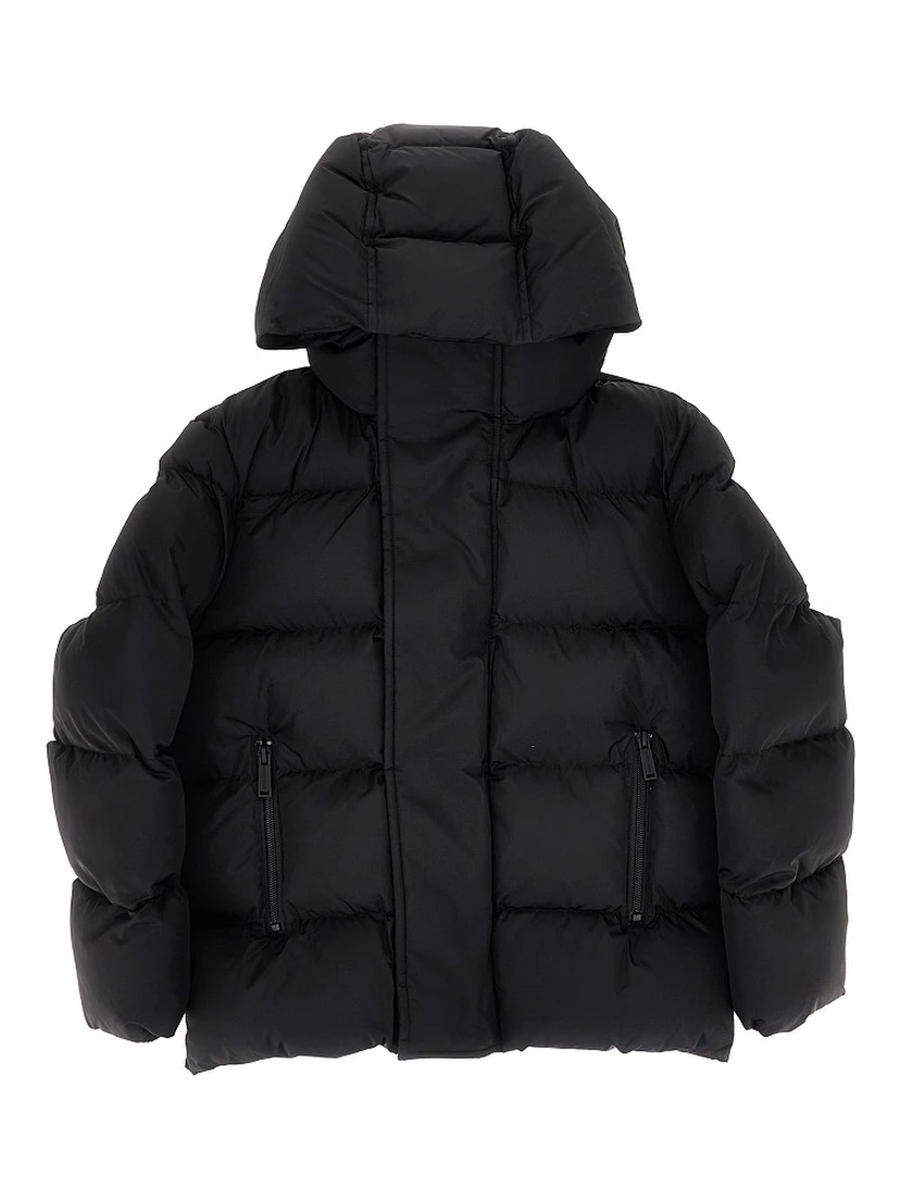 Padded nylon downjacket