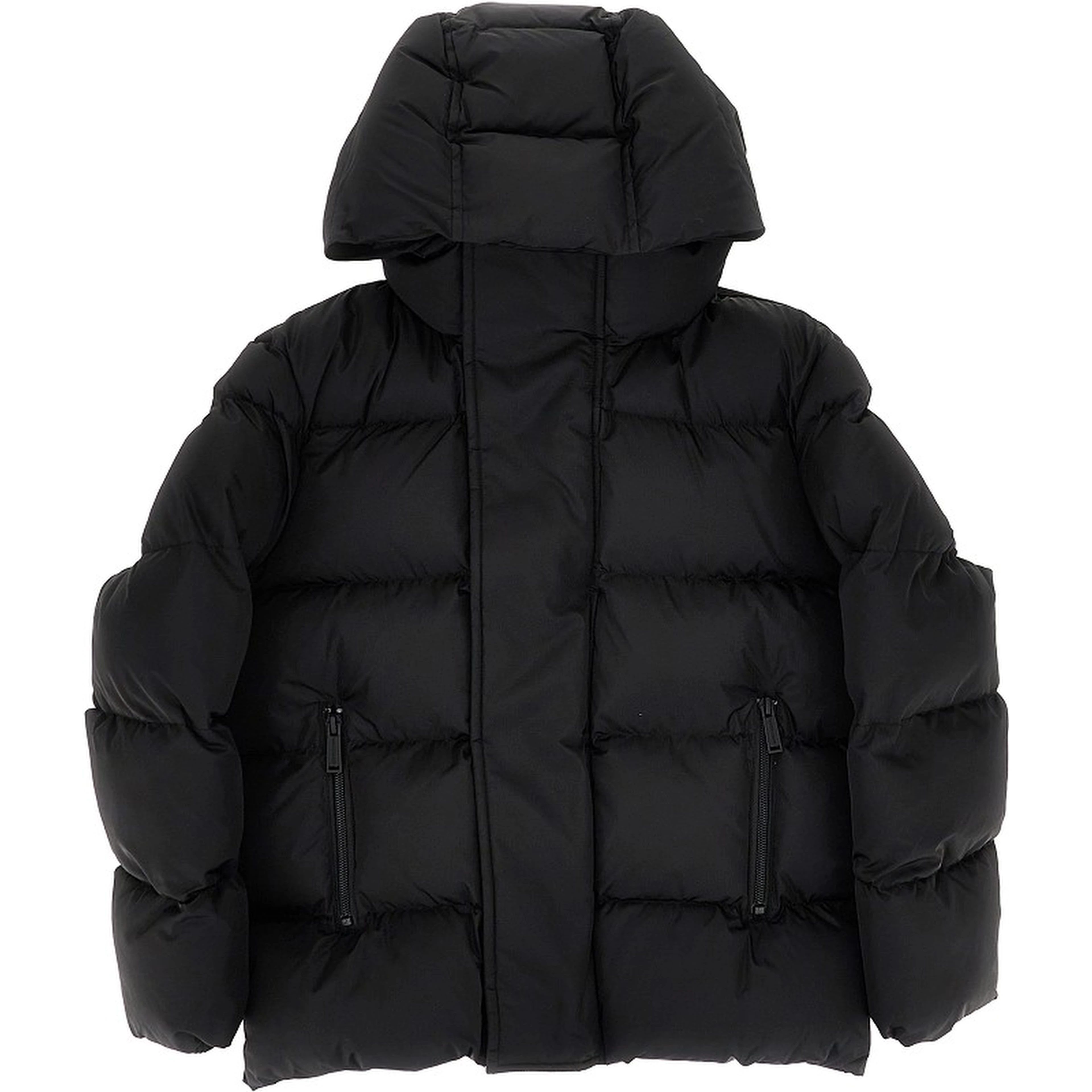 Padded nylon downjacket