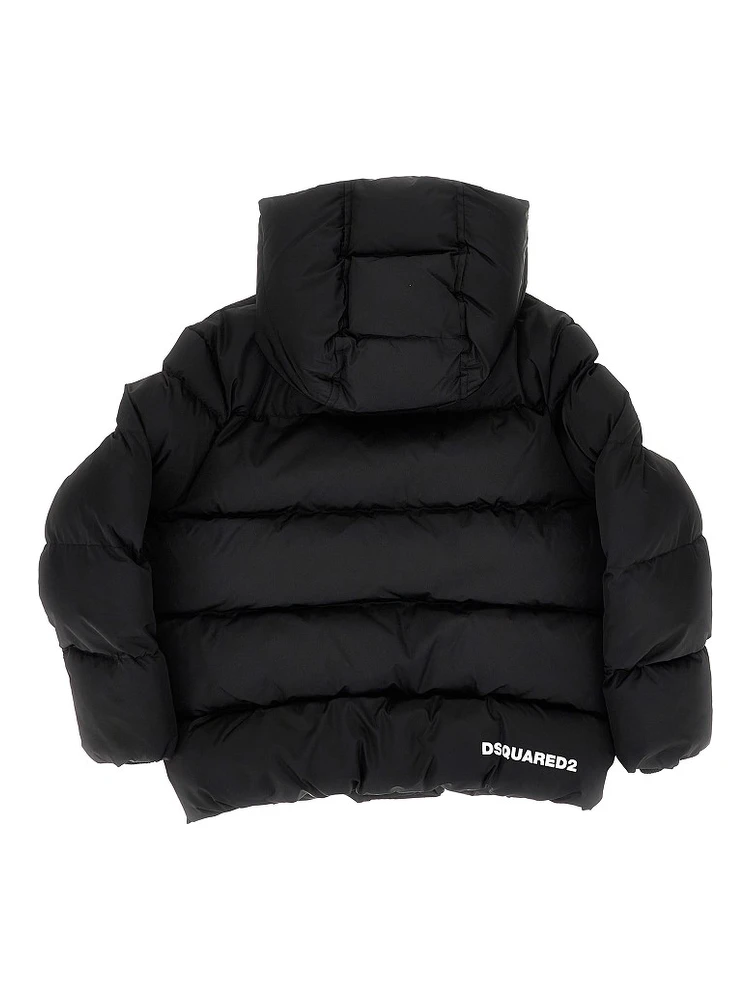 Padded nylon downjacket alternative