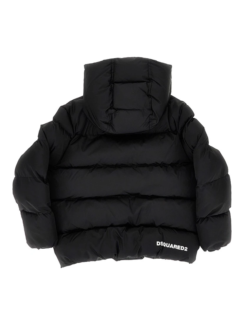 Padded nylon downjacket