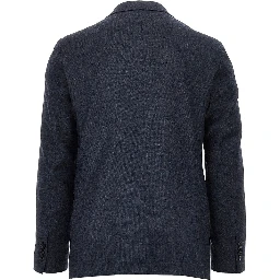 Single-breasted wool tailored suit