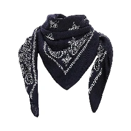 'Judy' wool squared scarf