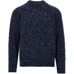 Wool and cashmere blend knitted sweater