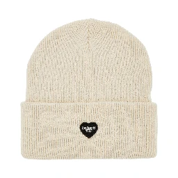 Logo patch beanie