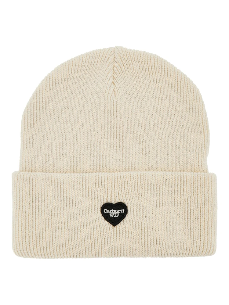 Logo patch beanie