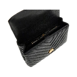 Chevron nappa leather mini Love Lady Puff bag