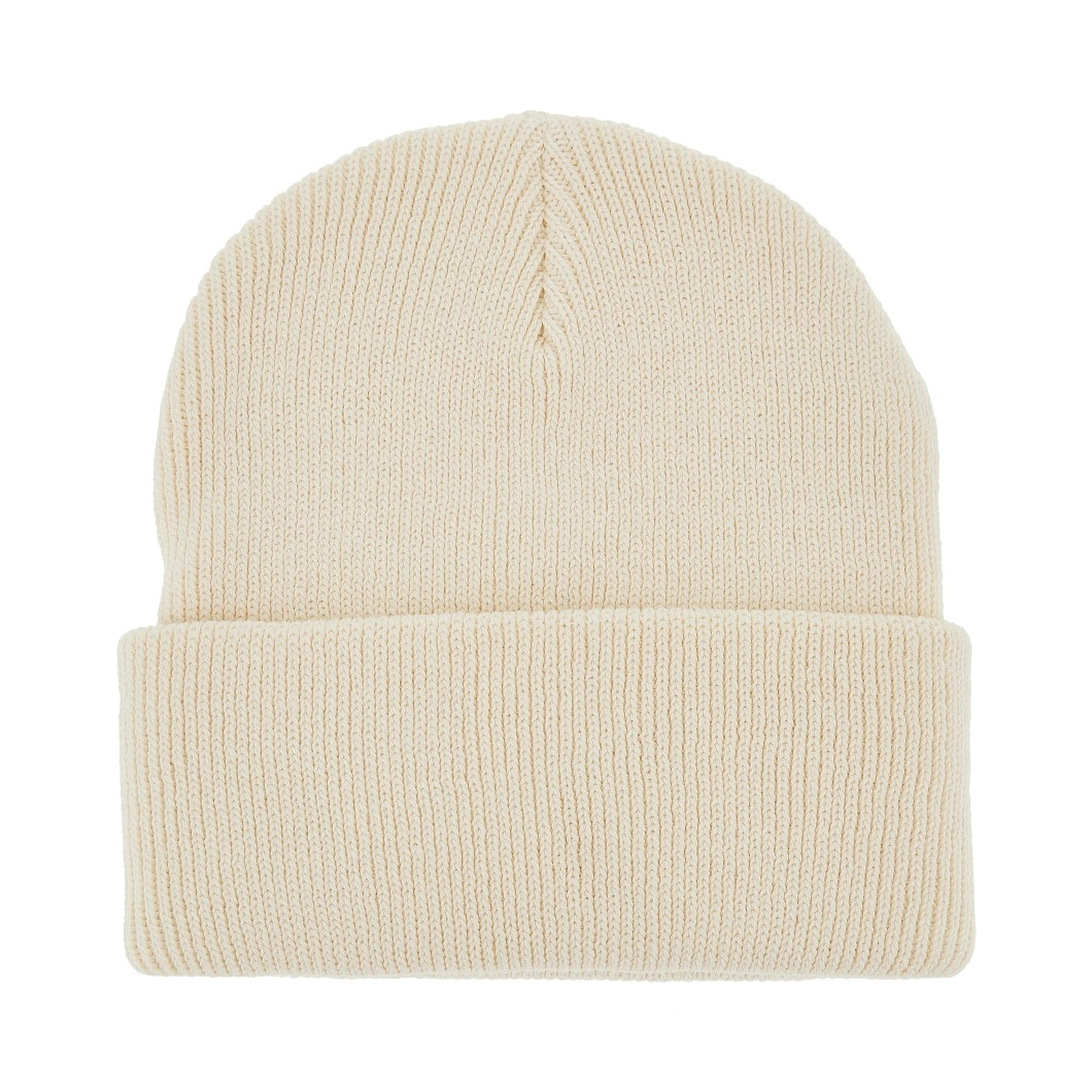 Logo patch beanie