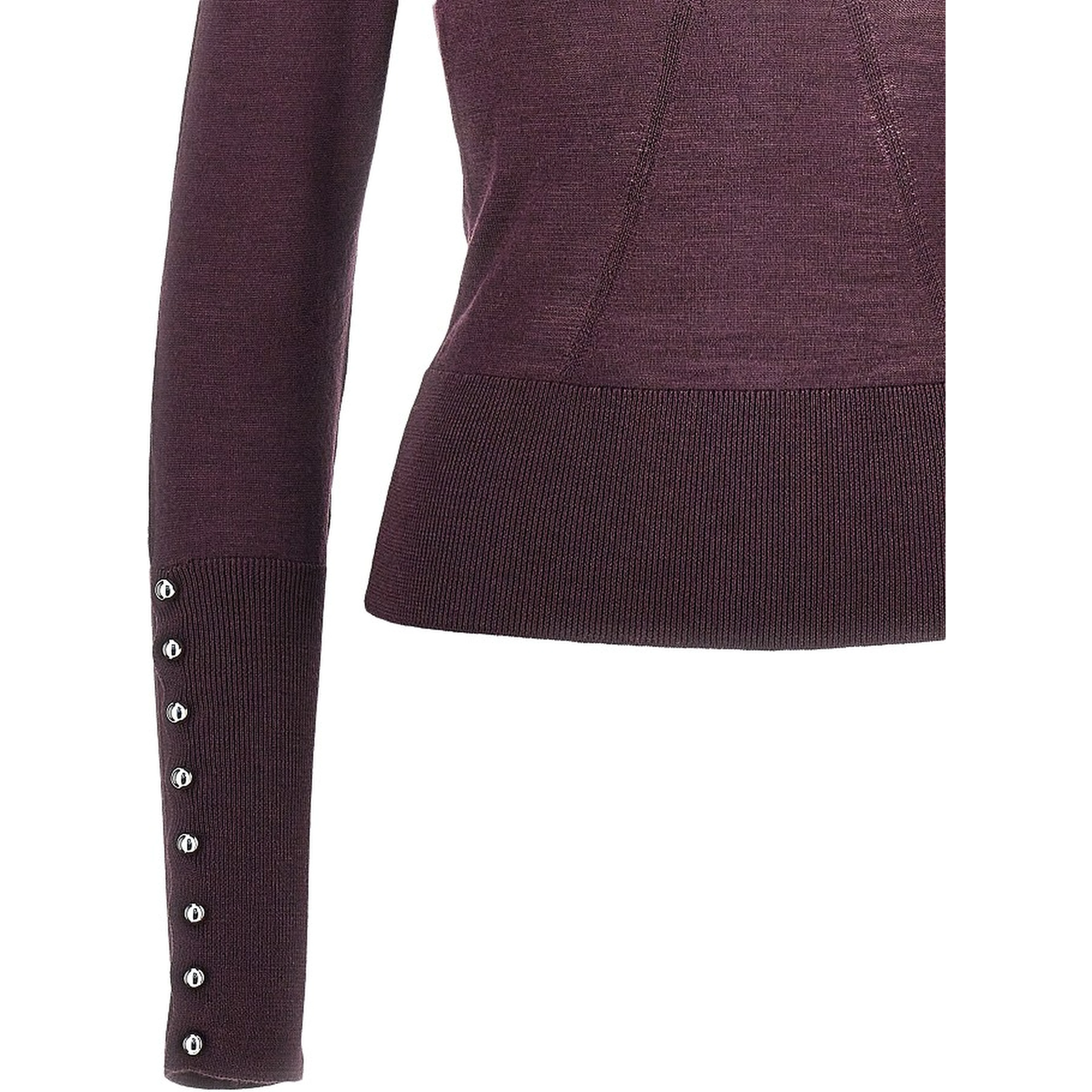 Silk and merino wool-blend sweater