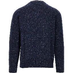 Wool and cashmere blend knitted sweater
