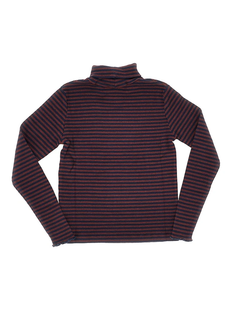 Stretch cotton turtleneck alternative