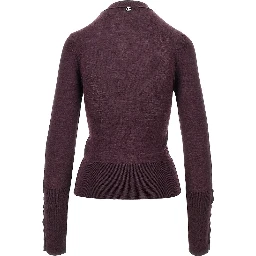 Silk and merino wool-blend sweater