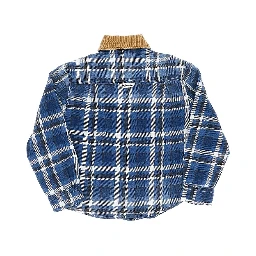 Cotton shirt with Check motif