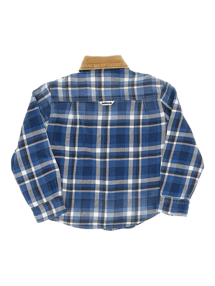 Cotton shirt with Check motif alternative