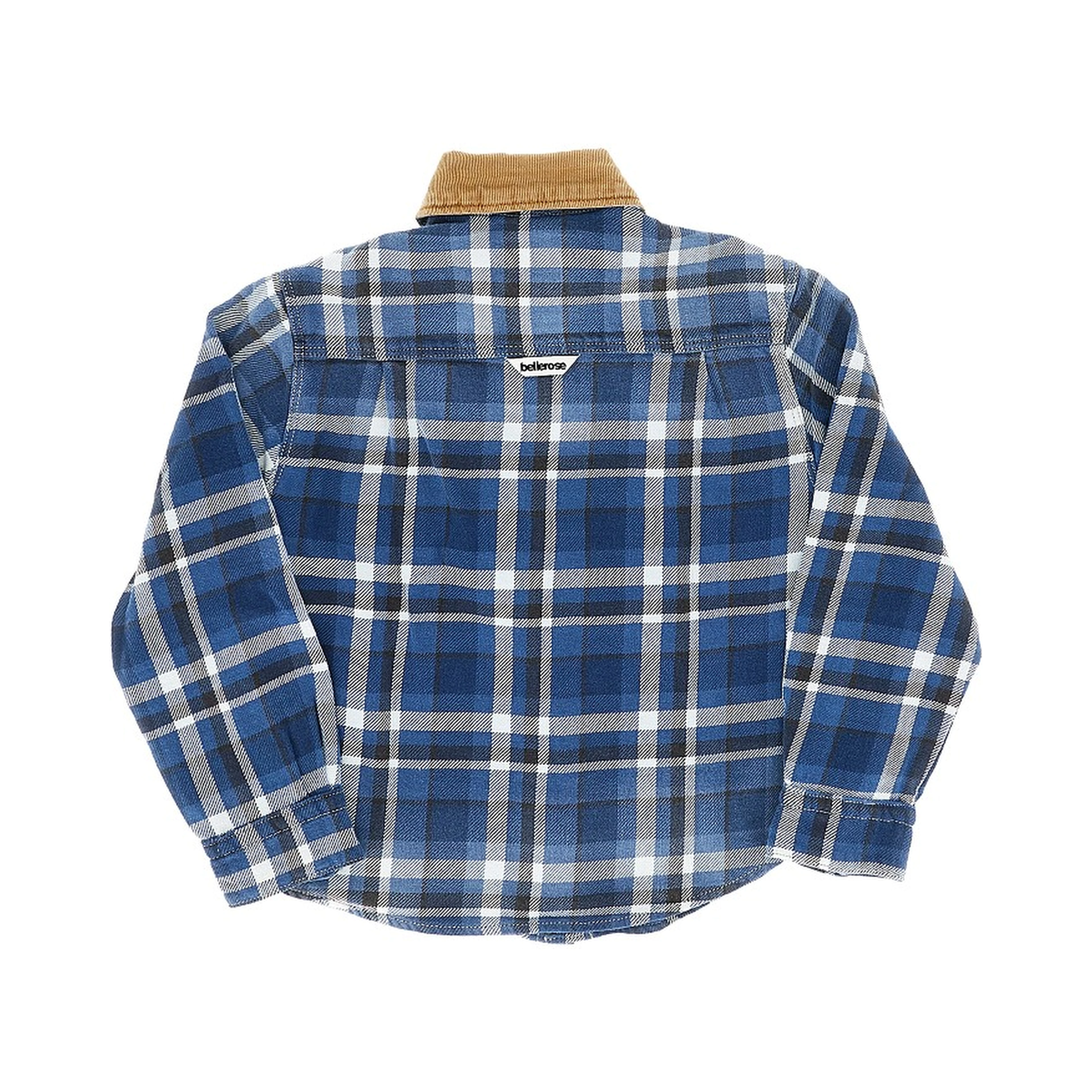 Cotton shirt with Check motif