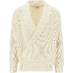 Cotton knitted cardigan