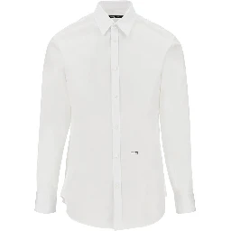 Stretch cotton shirt