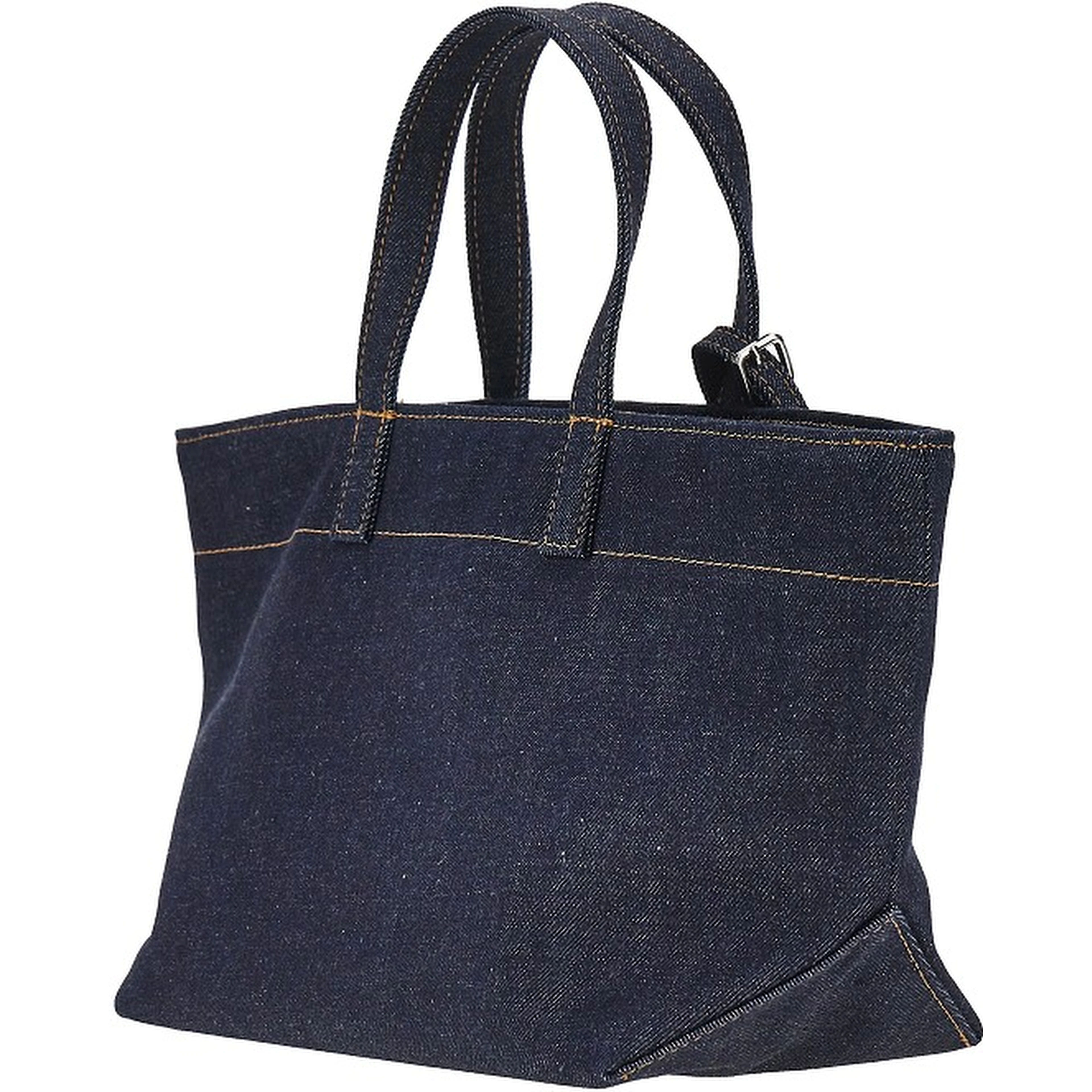 Denim small 'Le Drummer Toile' bag