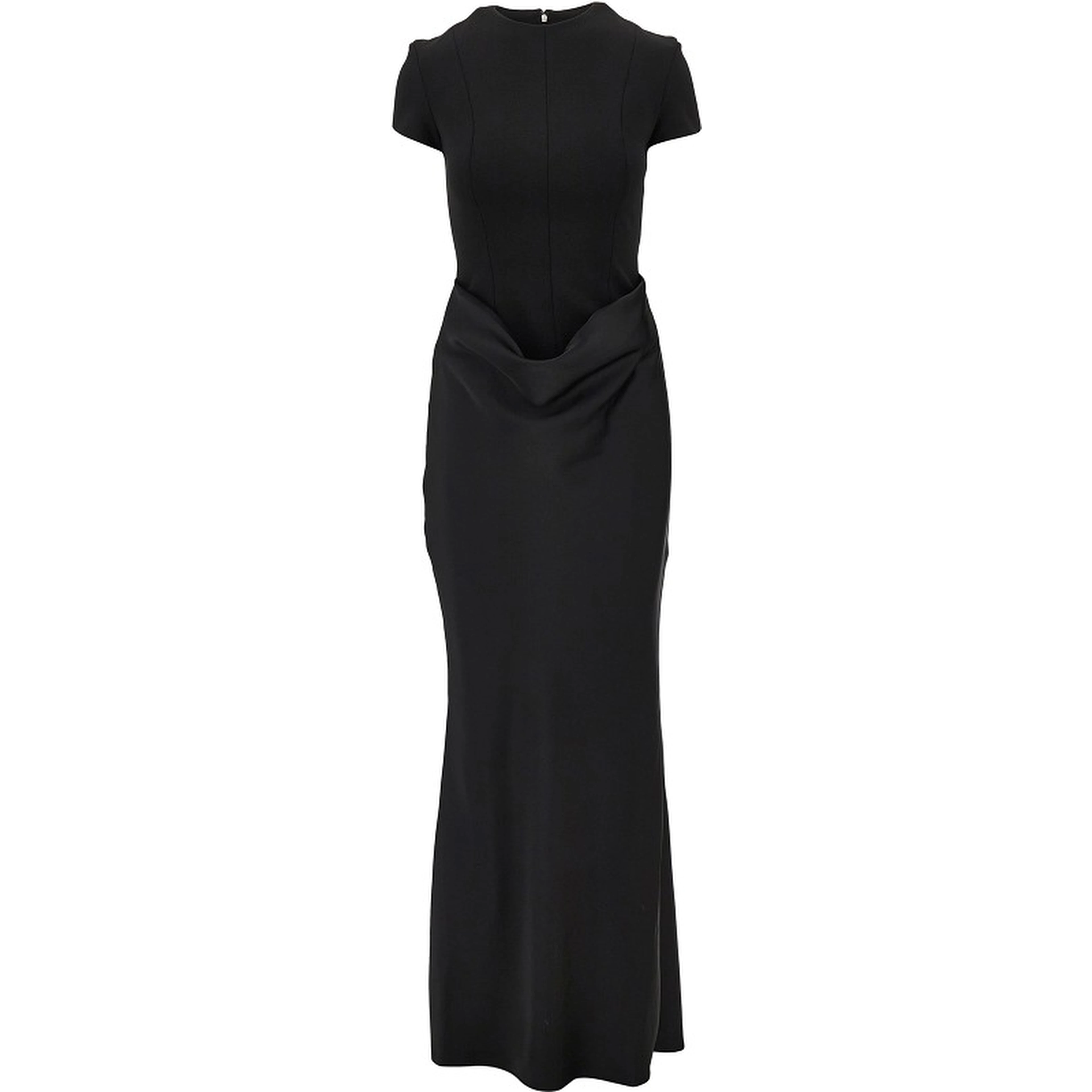 Draped maxi dress