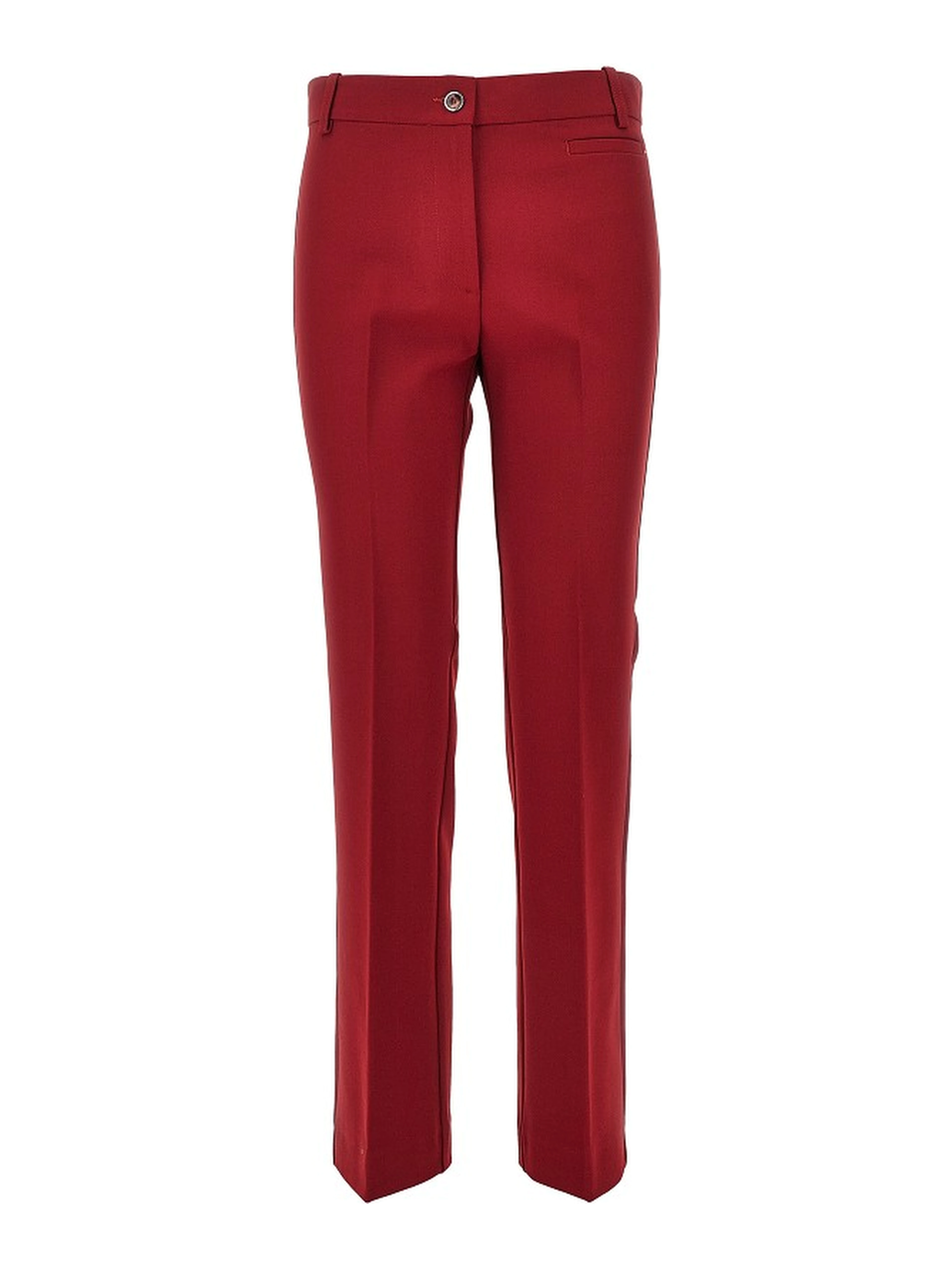 Viscose-blend crêpe pants