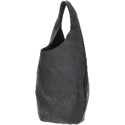 'Le Neige' grained leather bag
