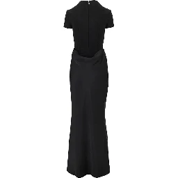 Draped maxi dress