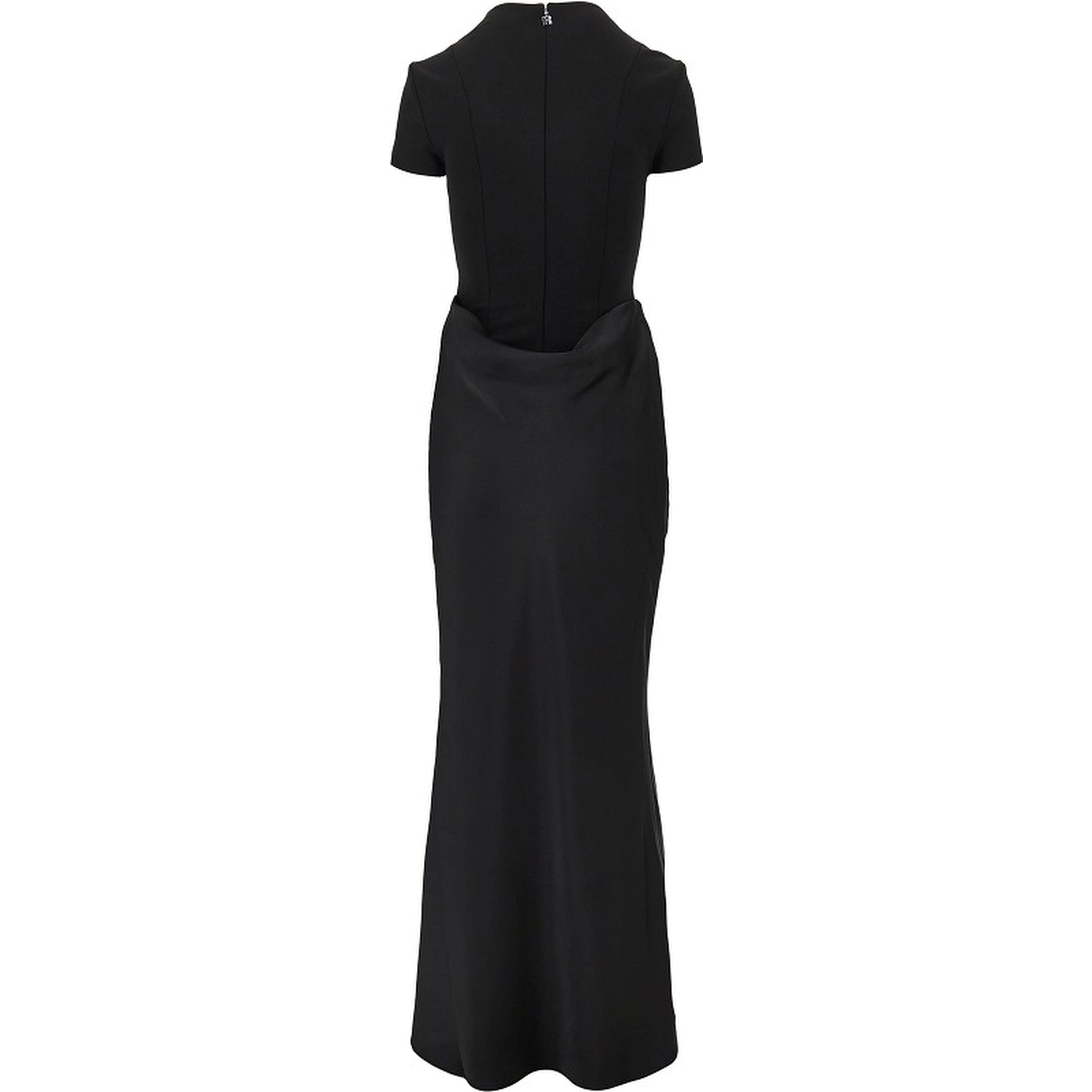 Draped maxi dress