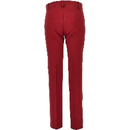 Viscose-blend crêpe pants