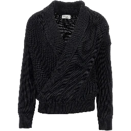 Cotton knitted cardigan