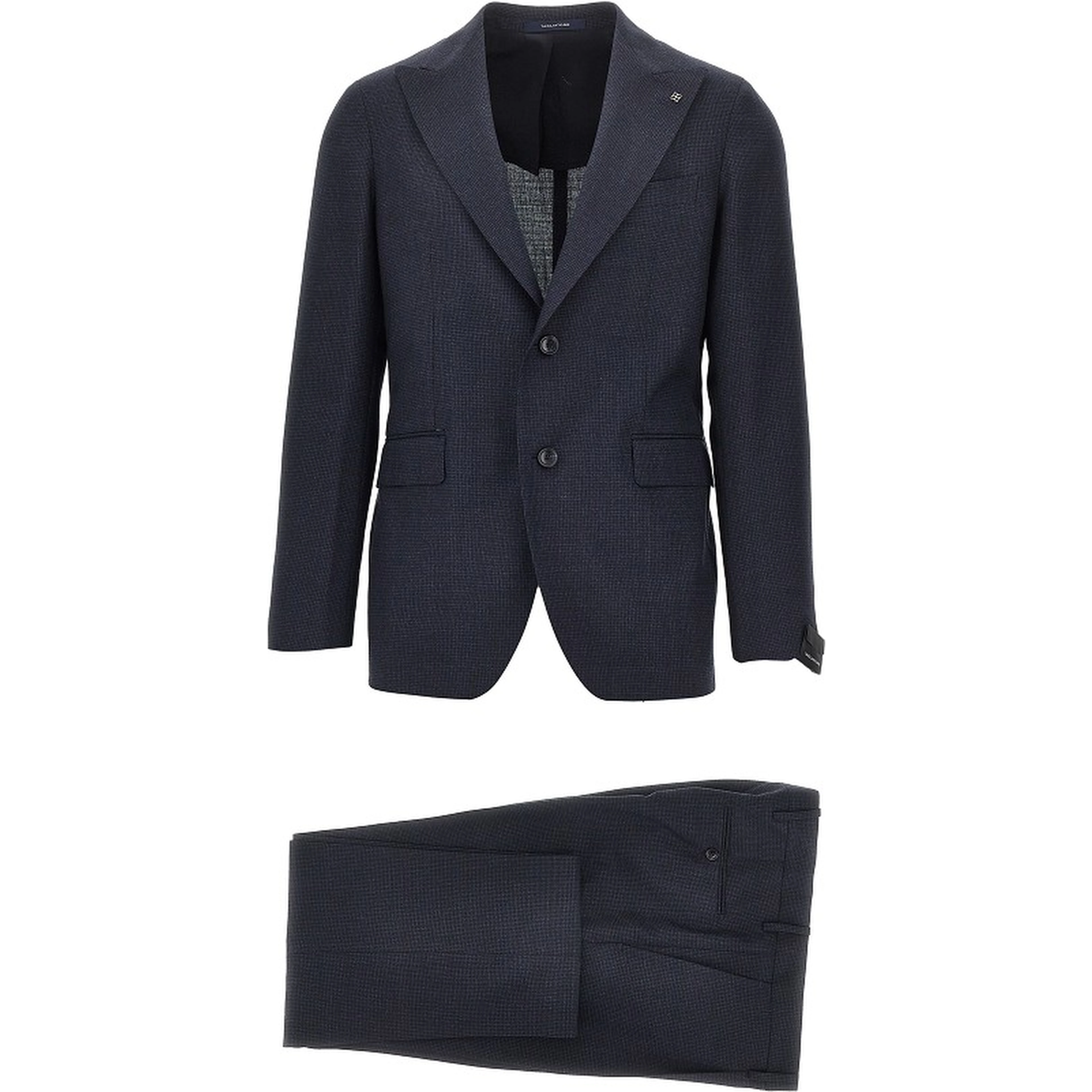 Virgin wool tailored suit