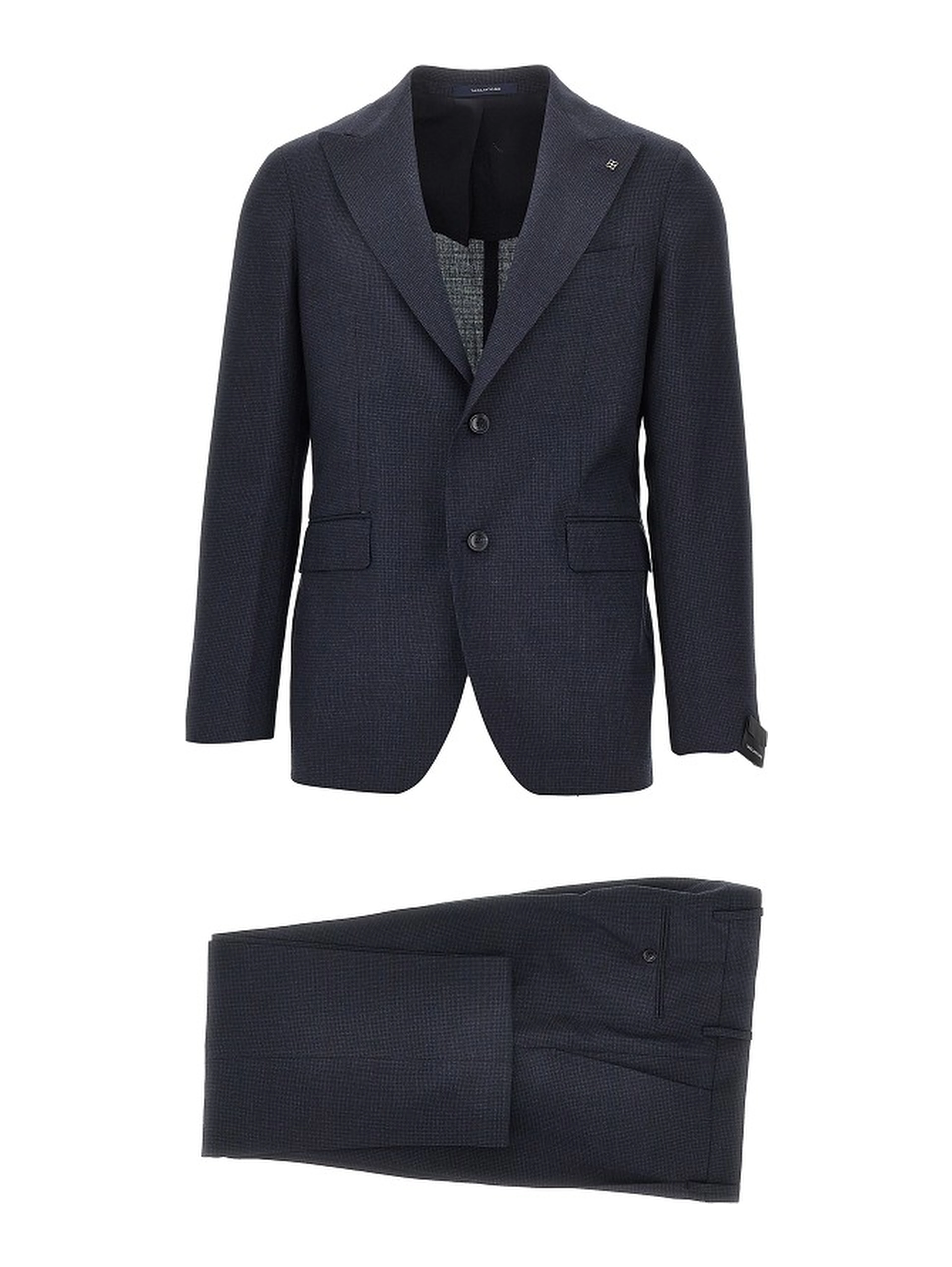 Virgin wool tailored suit
