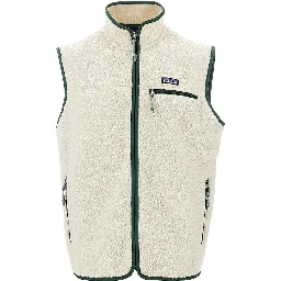 'Retro' fleece vest