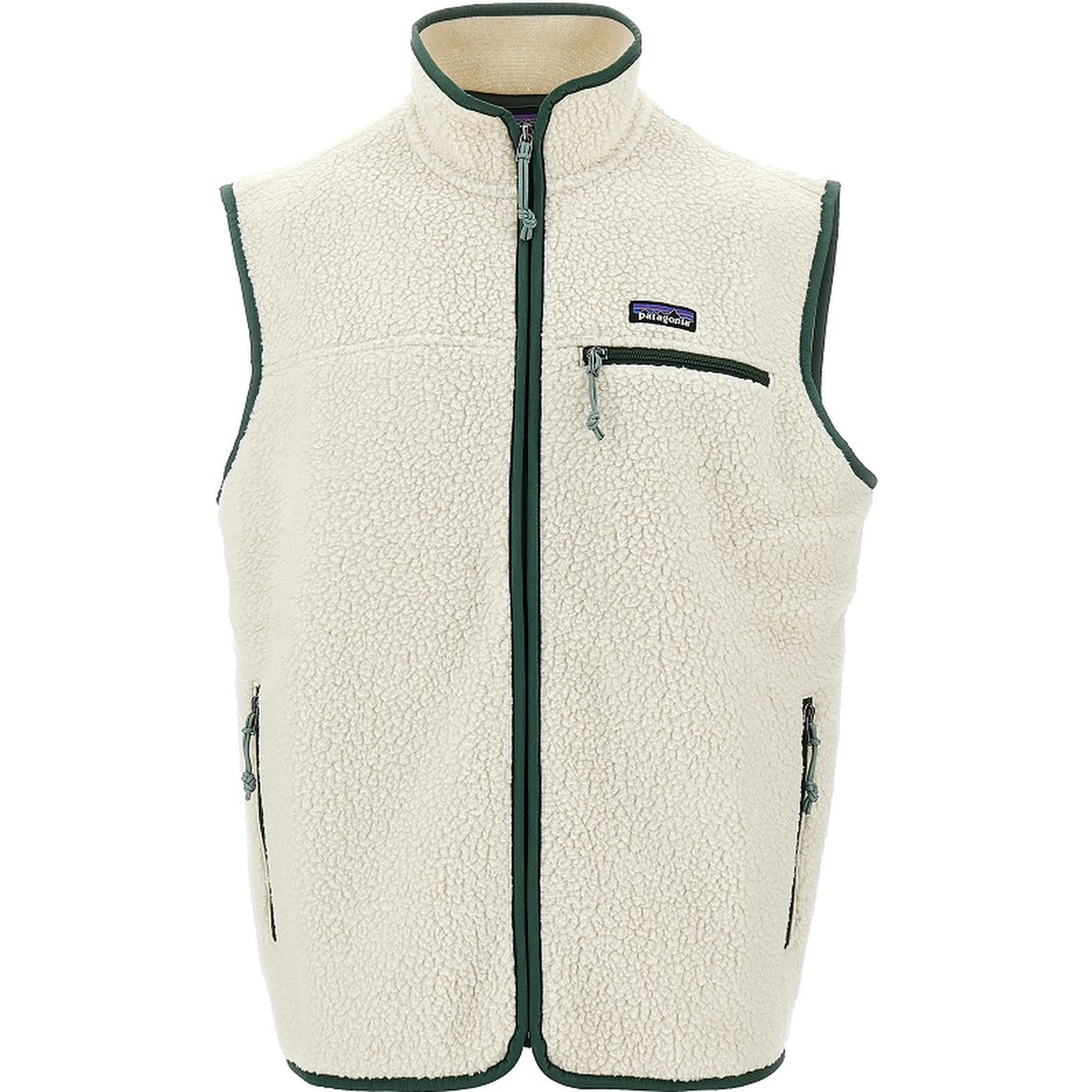 'Retro' fleece vest