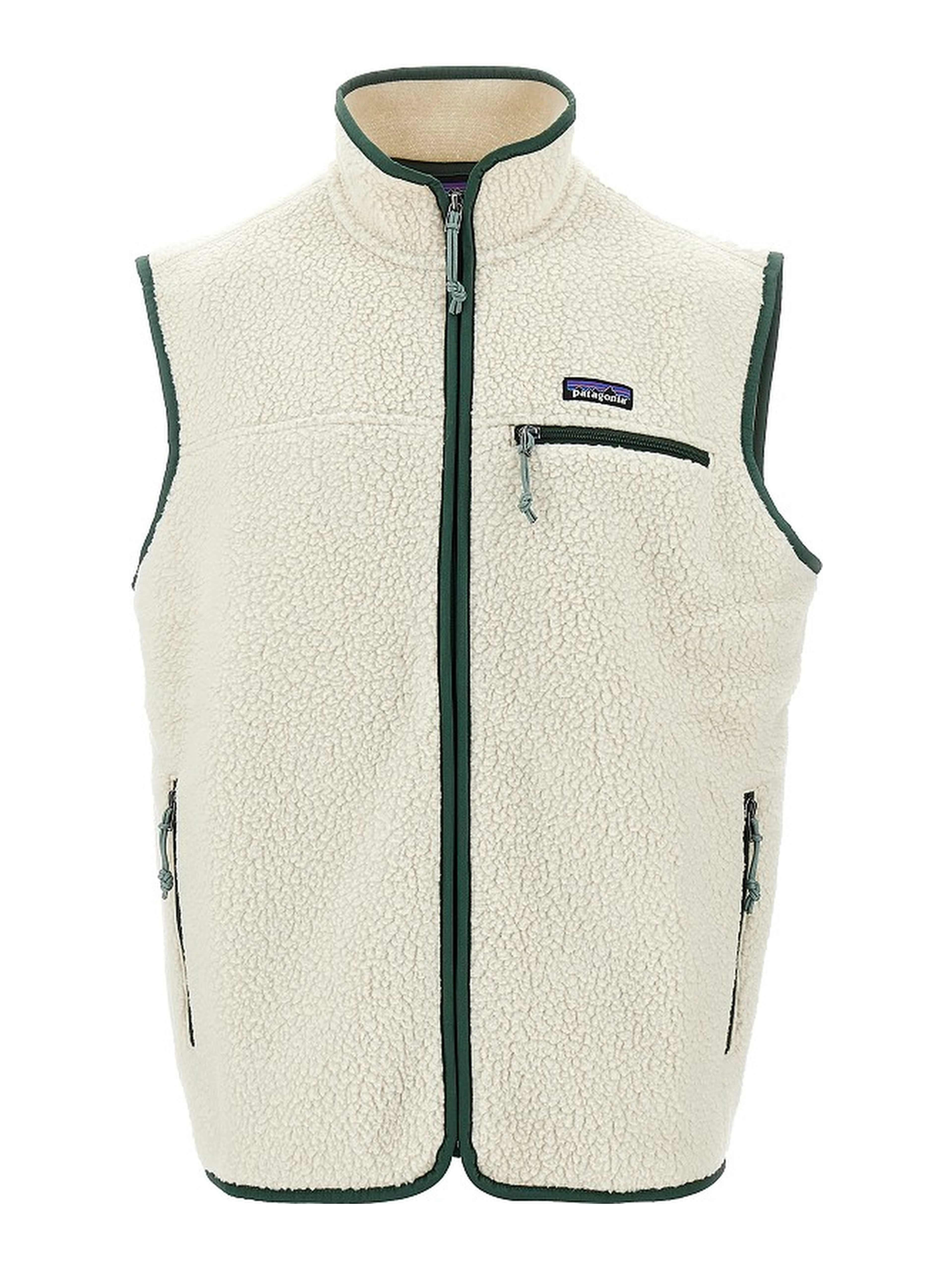 'Retro' fleece vest