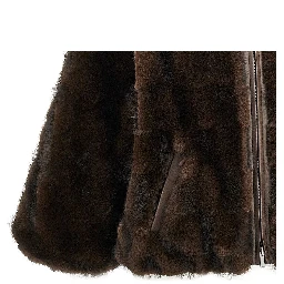 Faux fur blouson jacket