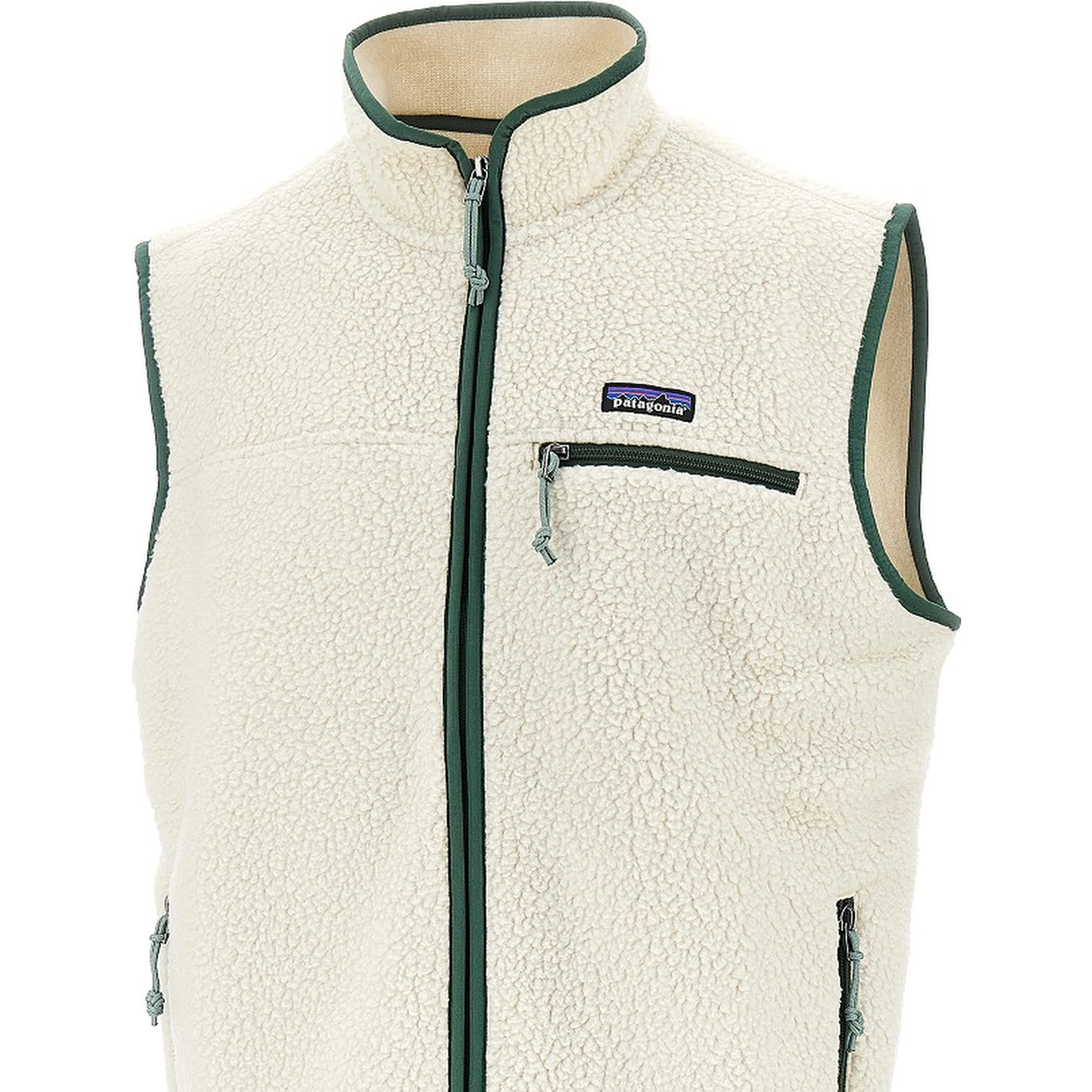 'Retro' fleece vest