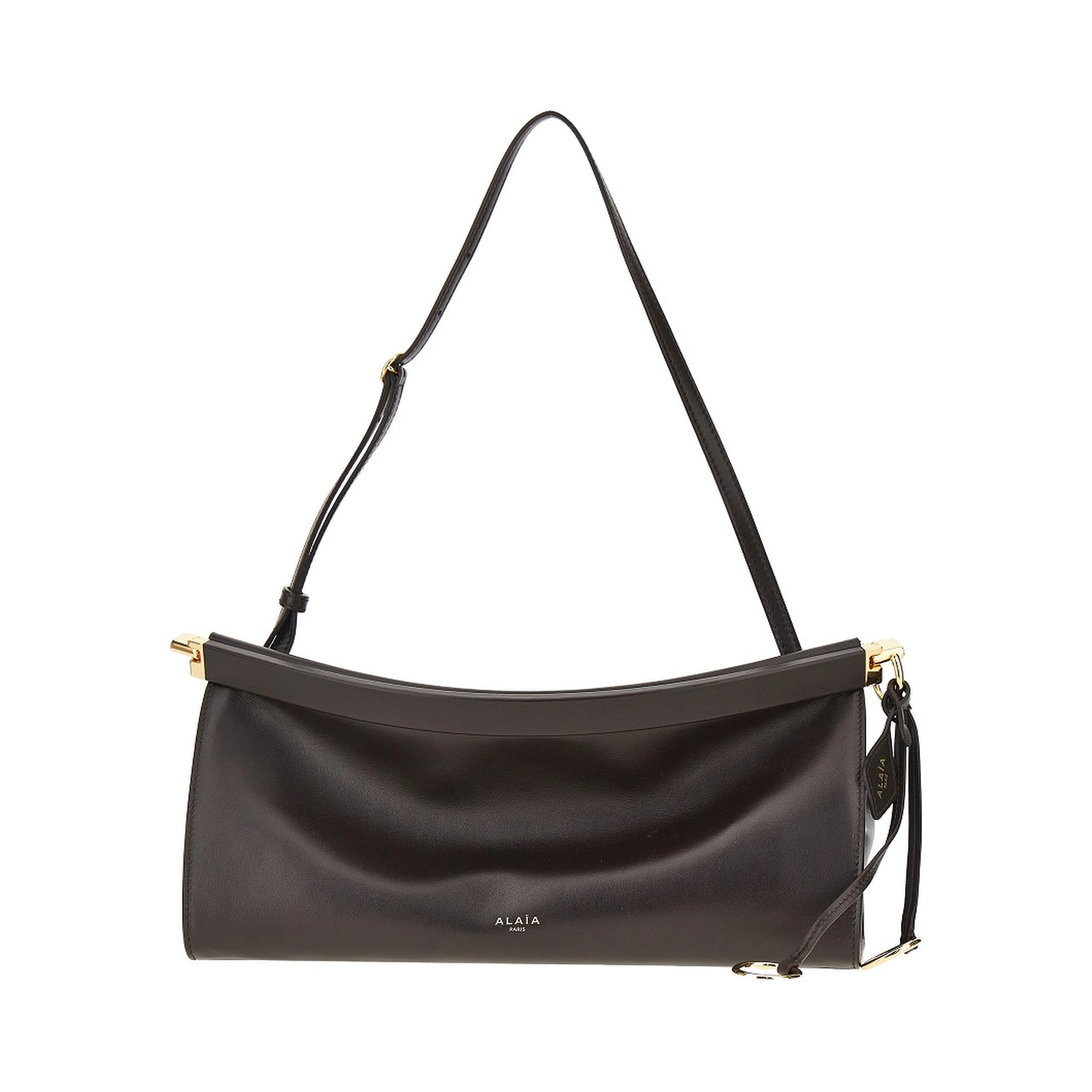 Medium 'Le Click East West' leather bag