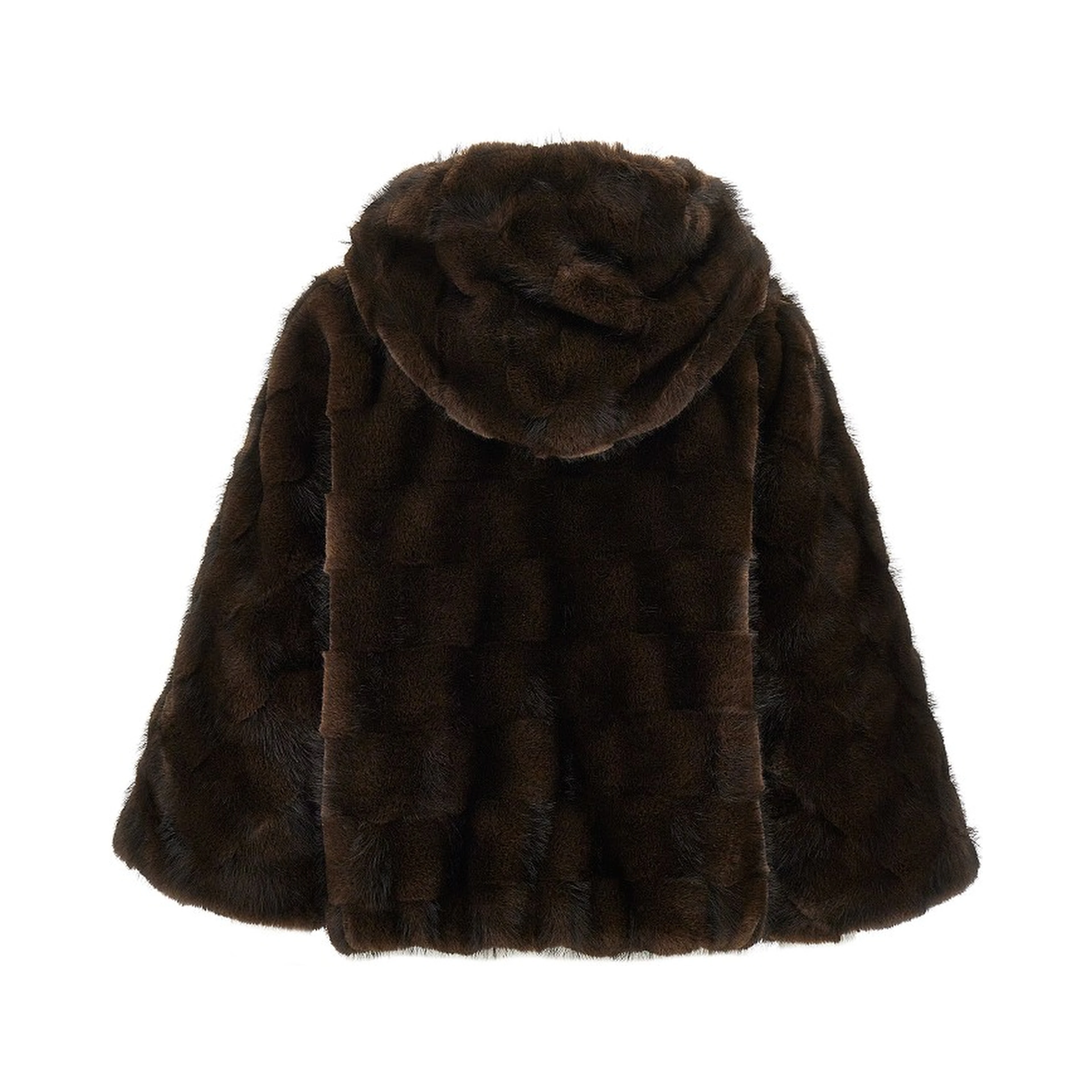 Faux fur blouson jacket