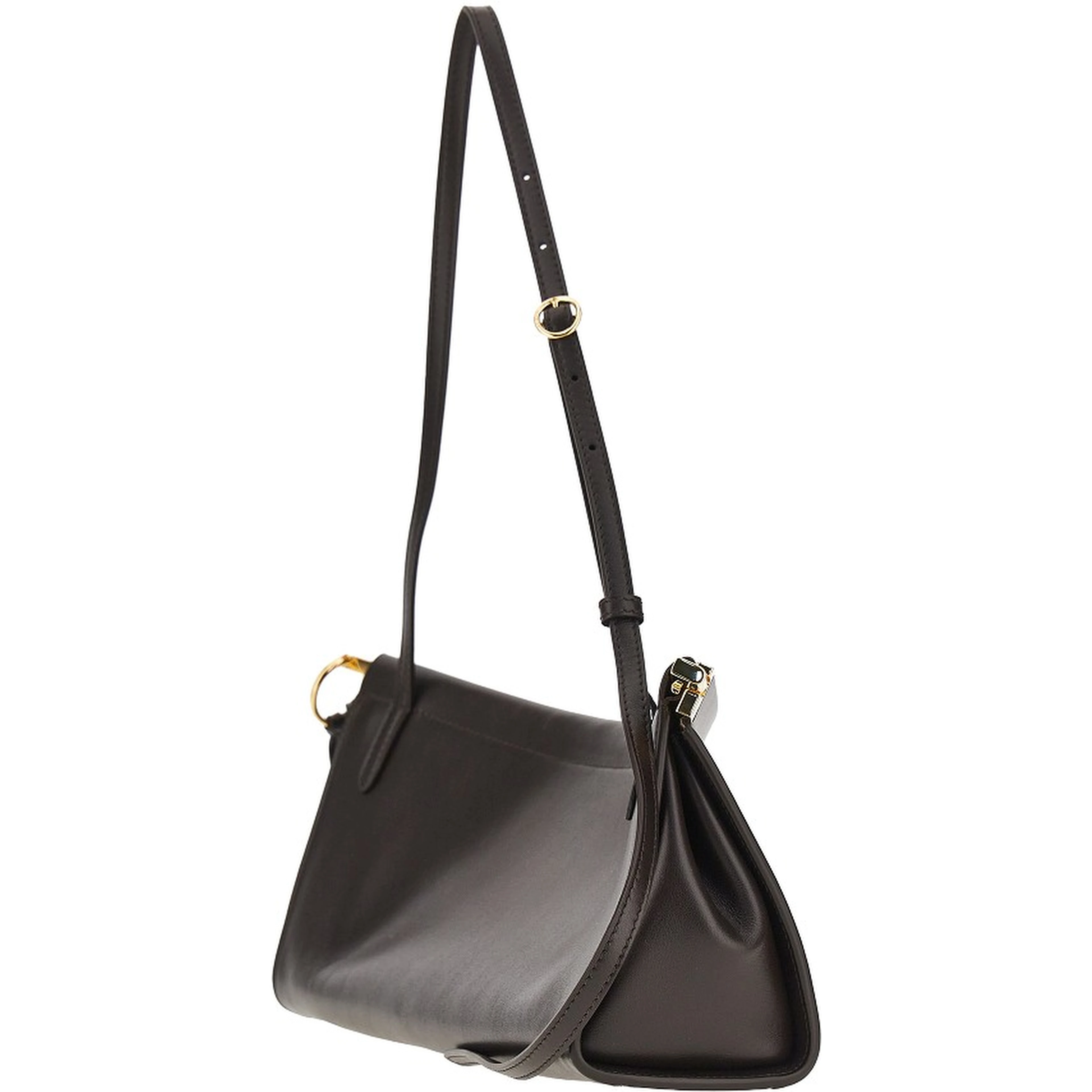 Medium 'Le Click East West' leather bag