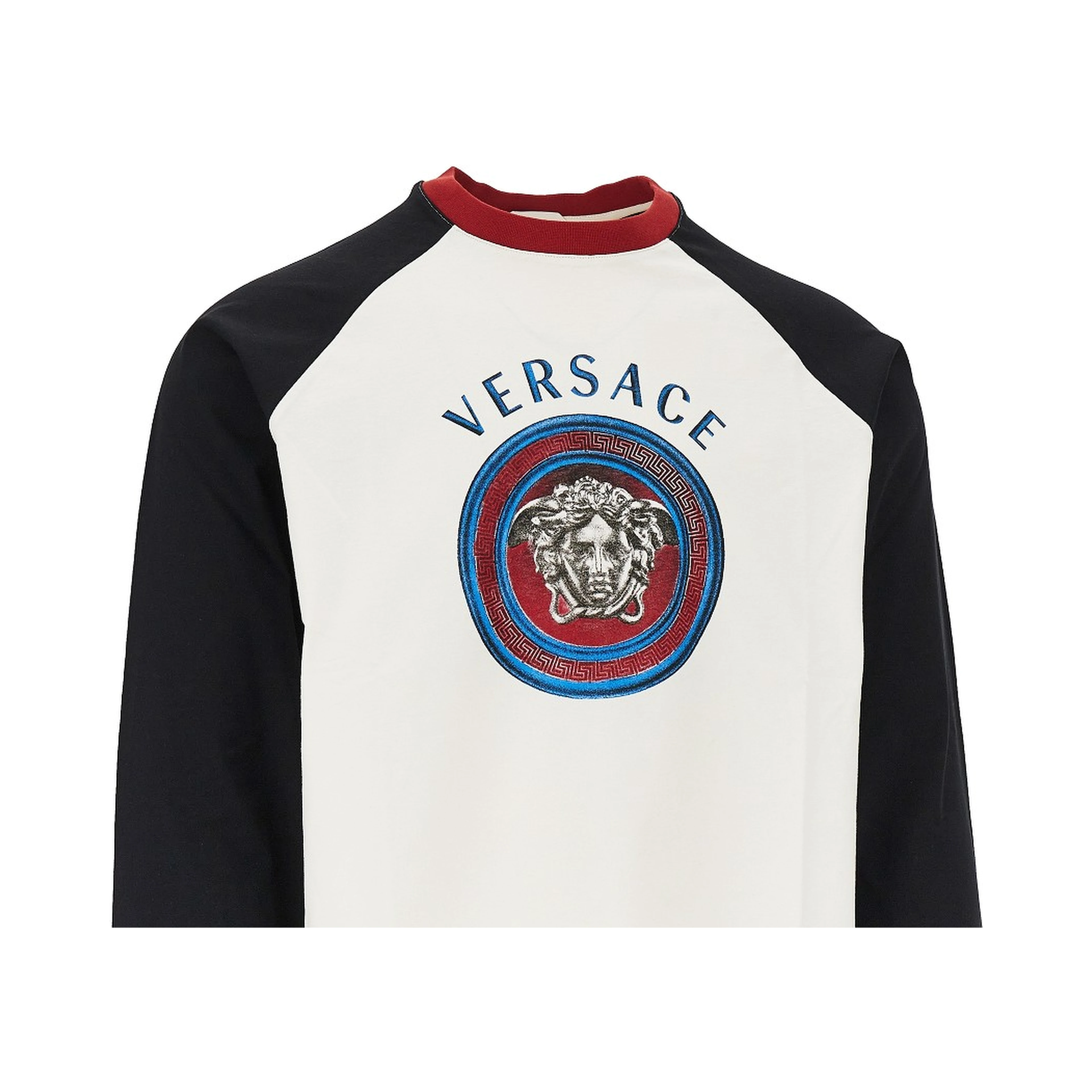 Cotton T-shirt with Medusa Logo print