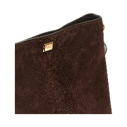 'Vittoria' suede leather big bag