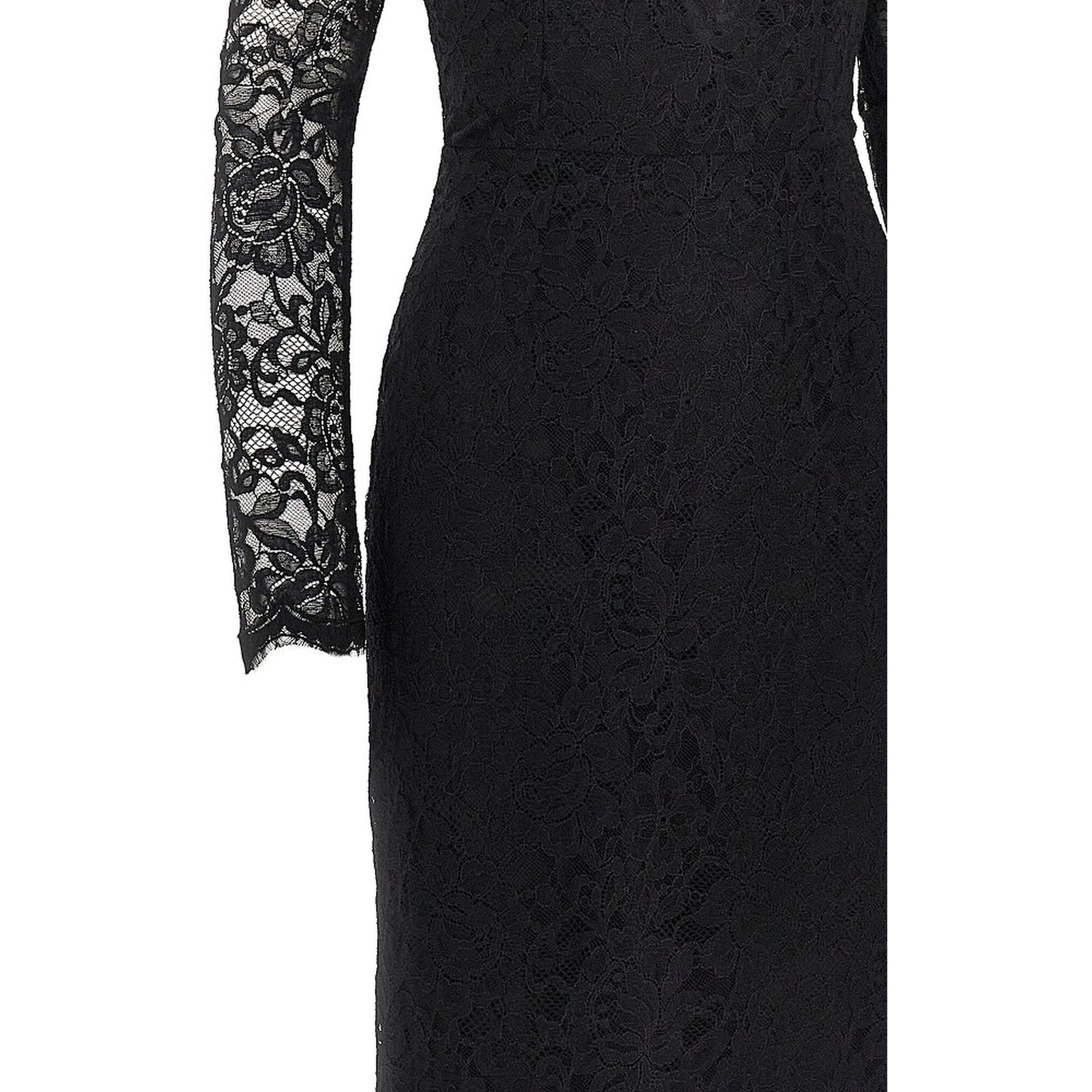 Cordonetto lace midi dress