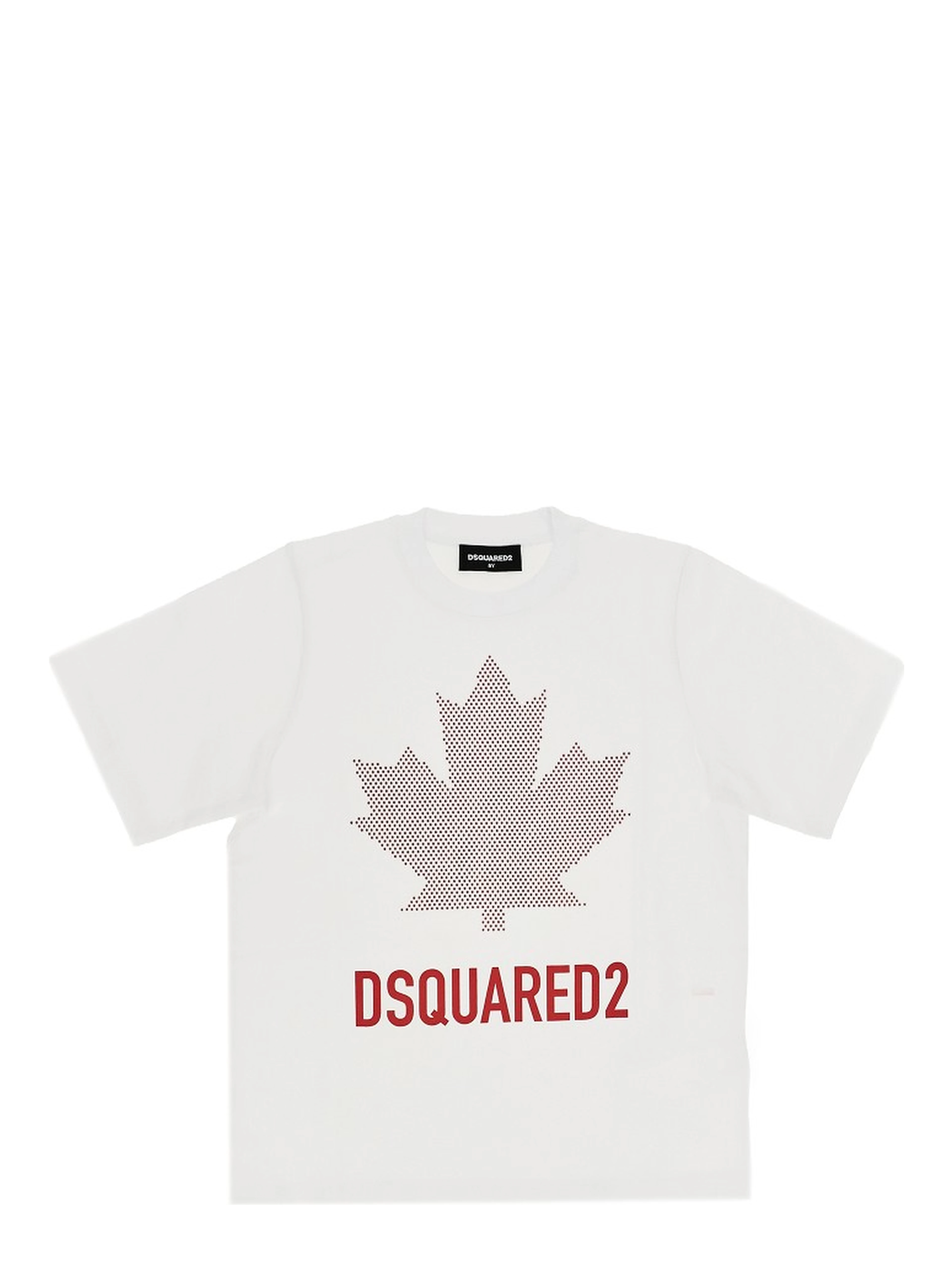 Cotton T-shirt with logo print