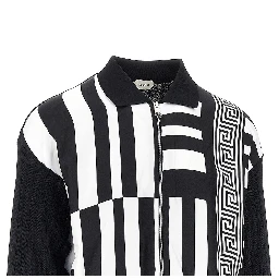 Cardigan with Sylvester print