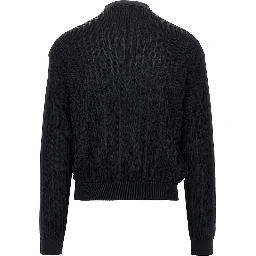 Cardigan with Sylvester print